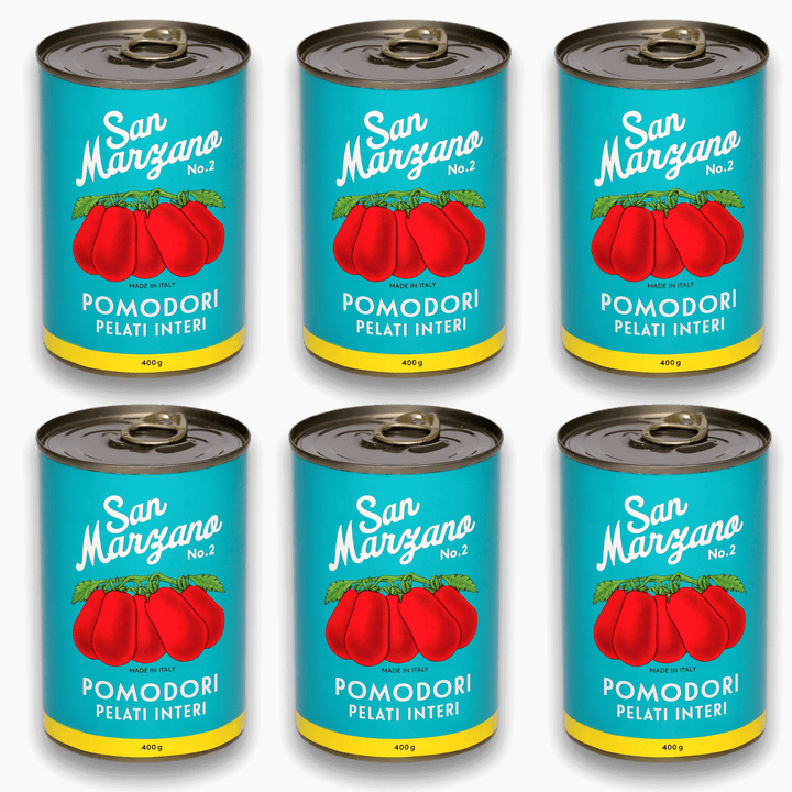 6x Dosen a 400g San-Marzano-Tomaten