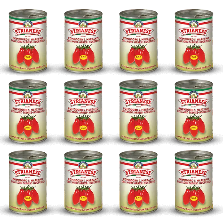 STRIANESE - SAN MARZANO TOMATE DOP DOSE - JE 400G