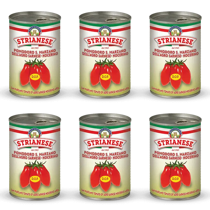 STRIANESE - SAN MARZANO TOMATE DOP DOSE - JE 400G