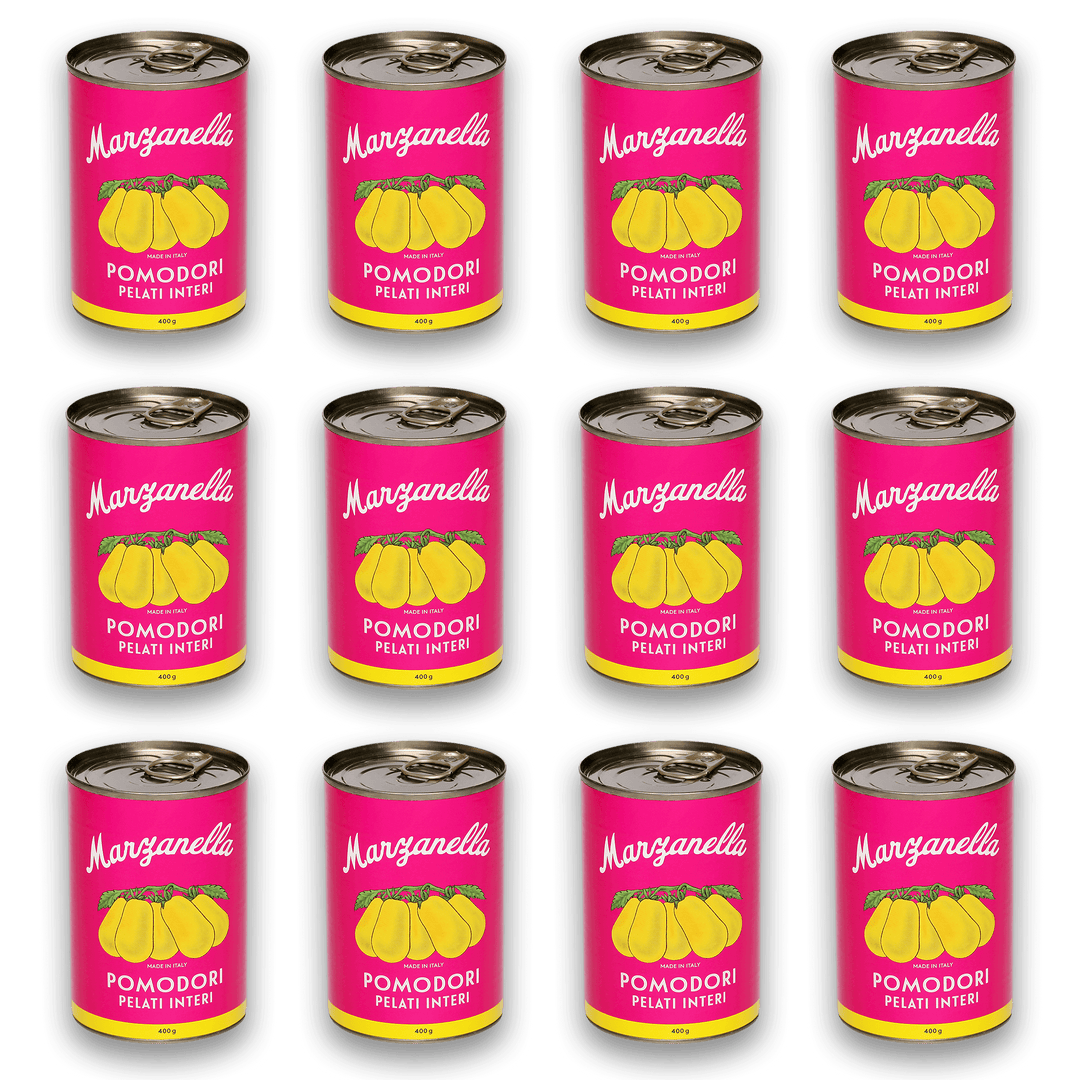 Gelbe Tomaten in der Dose "Marzanella" - je 400g