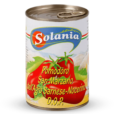 SOLANIA SAN MARZANO TOMATE DOP DOSE - JE 400G