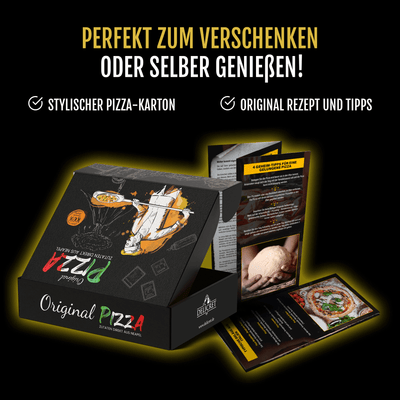 Pizza Kit Classic - Grundzutaten - für Pizzateig und kraftvolle Pizza Tomatensauce