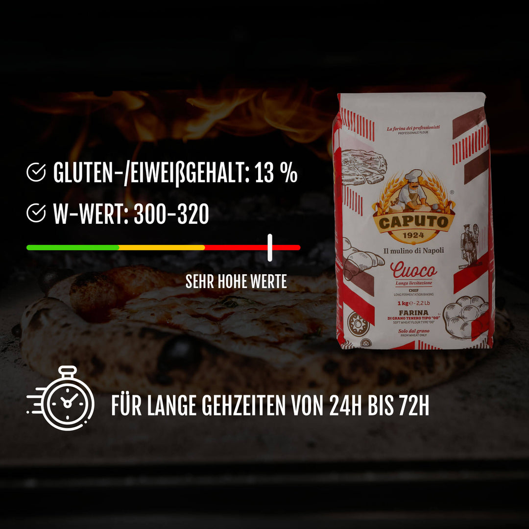 Caputo Cuoco- 1kg - für Teige mit langen Gehzeiten >24H