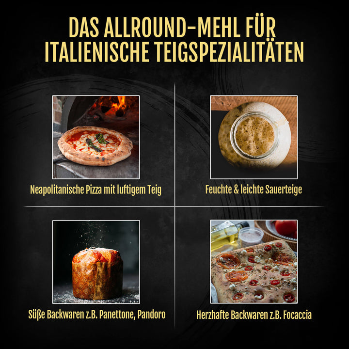 Caputo Cuoco- 1kg - für Teige mit langen Gehzeiten >24H